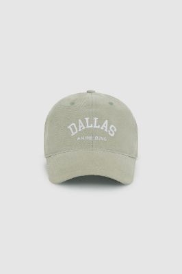 Jeremy Baseball Cap University Dallas - Washed Faded Seafoam made by Anine Bing