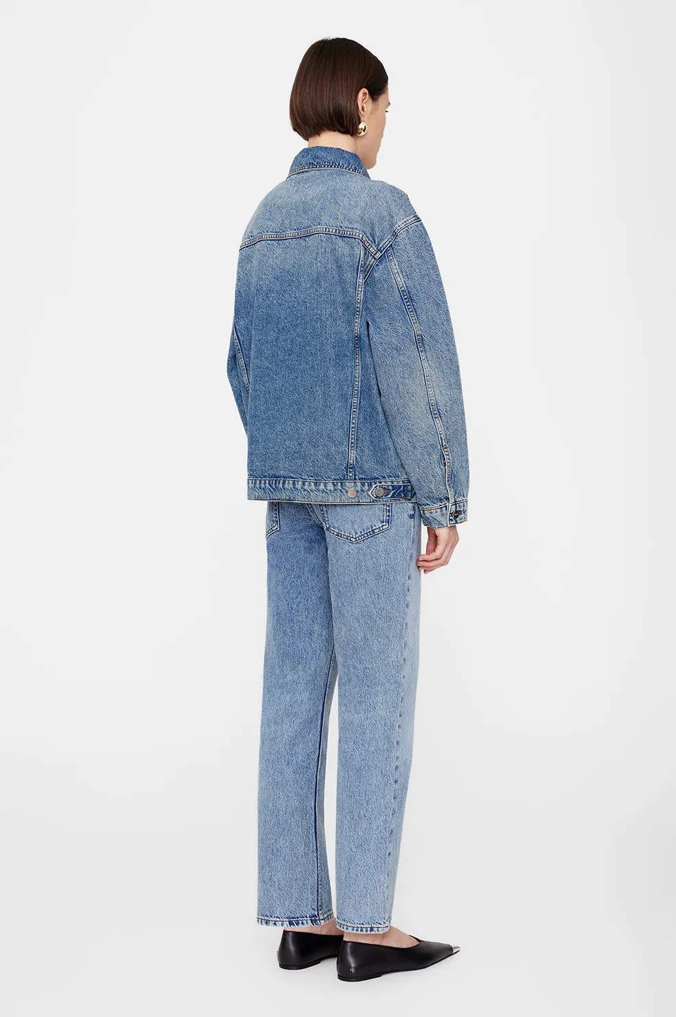 Rory Jacket - Vintage Indigo sold by Anine Bing product image thumbnail 2