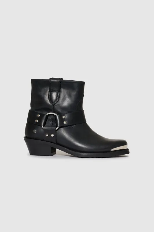 Mid Ryder Boots - Black sold by Anine Bing