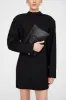 Lili Pouch - Black Pebbled sold by Anine Bing