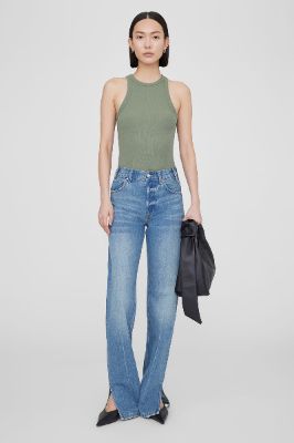 Eva Tank - Artichoke sold by Anine Bing