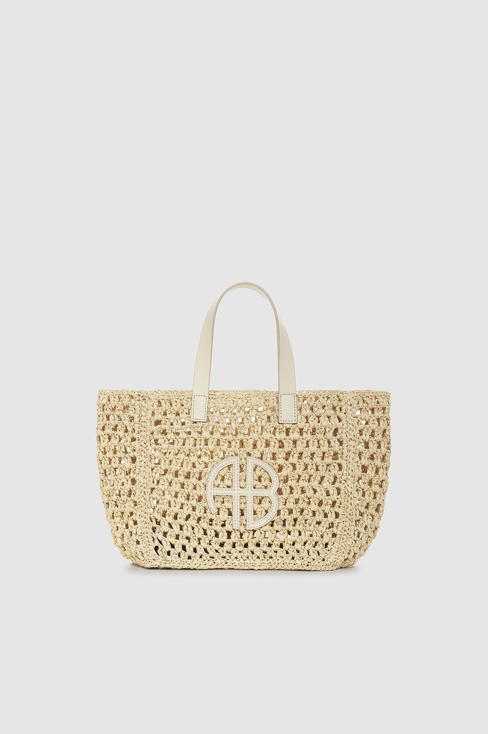 Small Rio Tote - Cream sold by Anine Bing