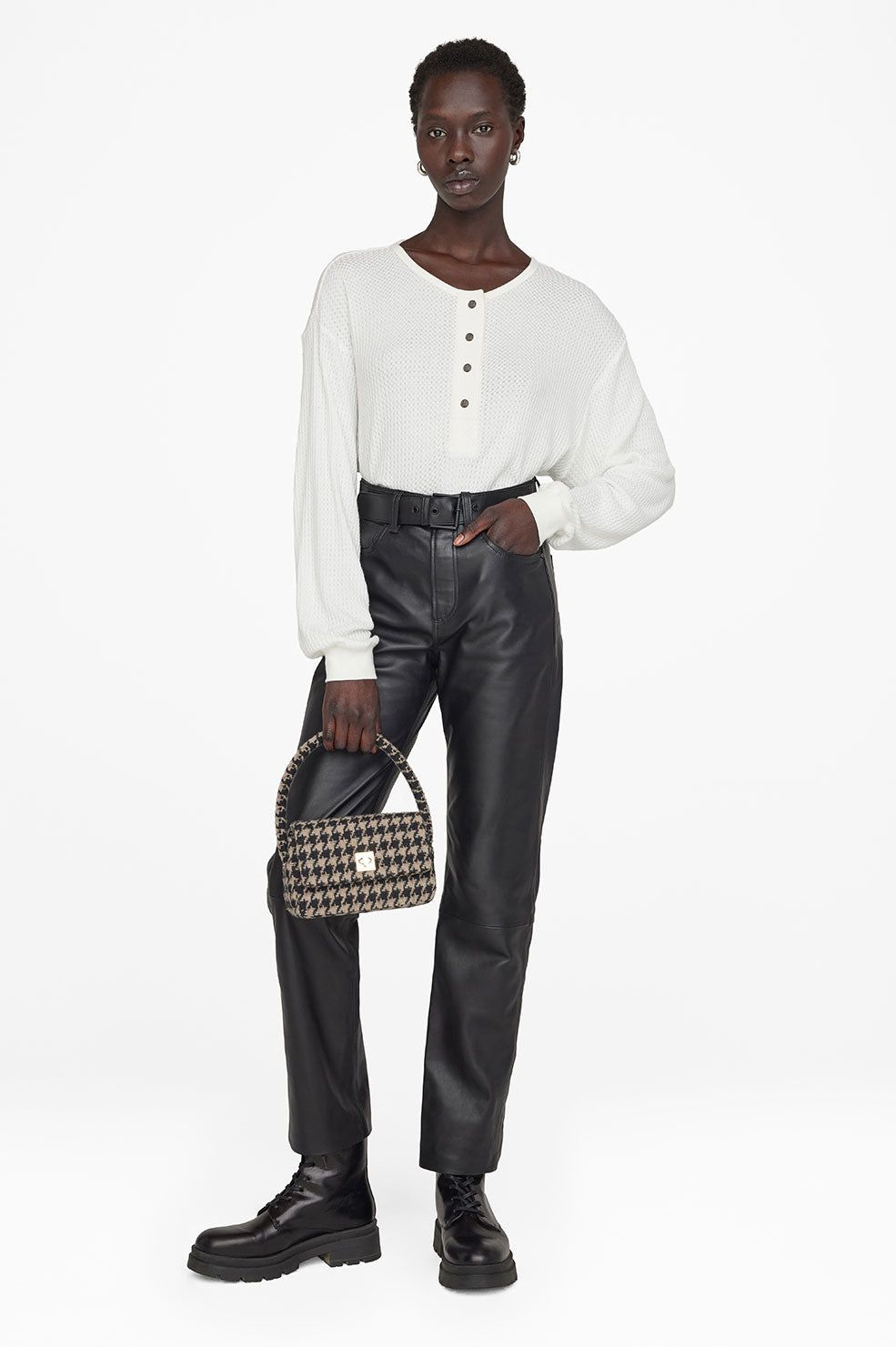 Henley Top - White sold by Anine Bing