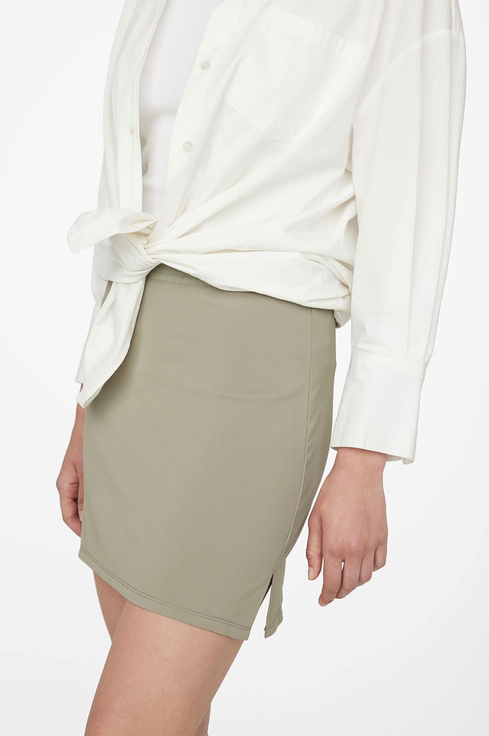 Elise Skirt - Green Khaki sold by Anine Bing product image thumbnail 2