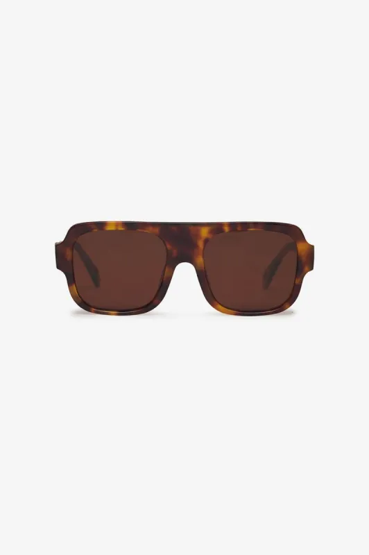 Sicily Sunglasses - Tortoise sold by Anine Bing