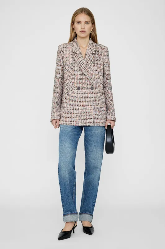 Diana Blazer - Lavender Tweed sold by Anine Bing