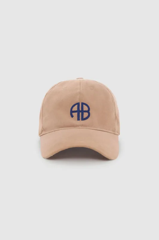 Jeremy Baseball Cap - Washed Camel made by Anine Bing