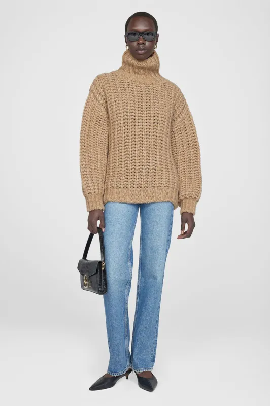 Iris Sweater - Camel sold by Anine Bing