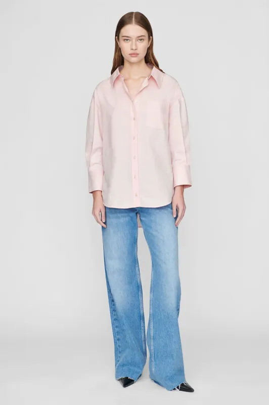 Mika Shirt - Pink sold by Anine Bing