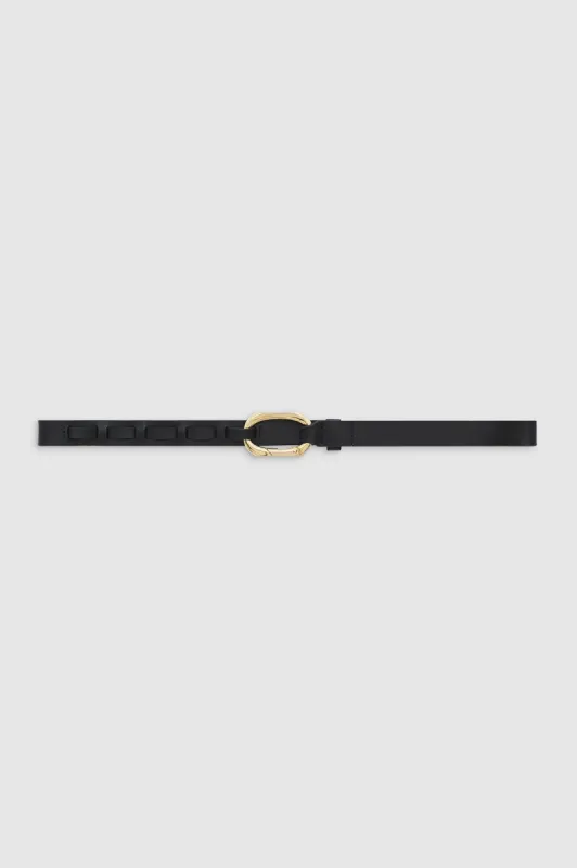Haley Belt - Black sold by Anine Bing