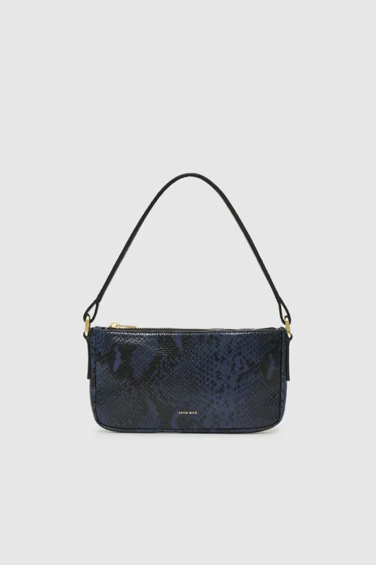 Bianca Bag - Blue Snake sold by Anine Bing