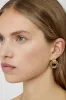 Triple Knot Earrings - Gold sold by Anine Bing