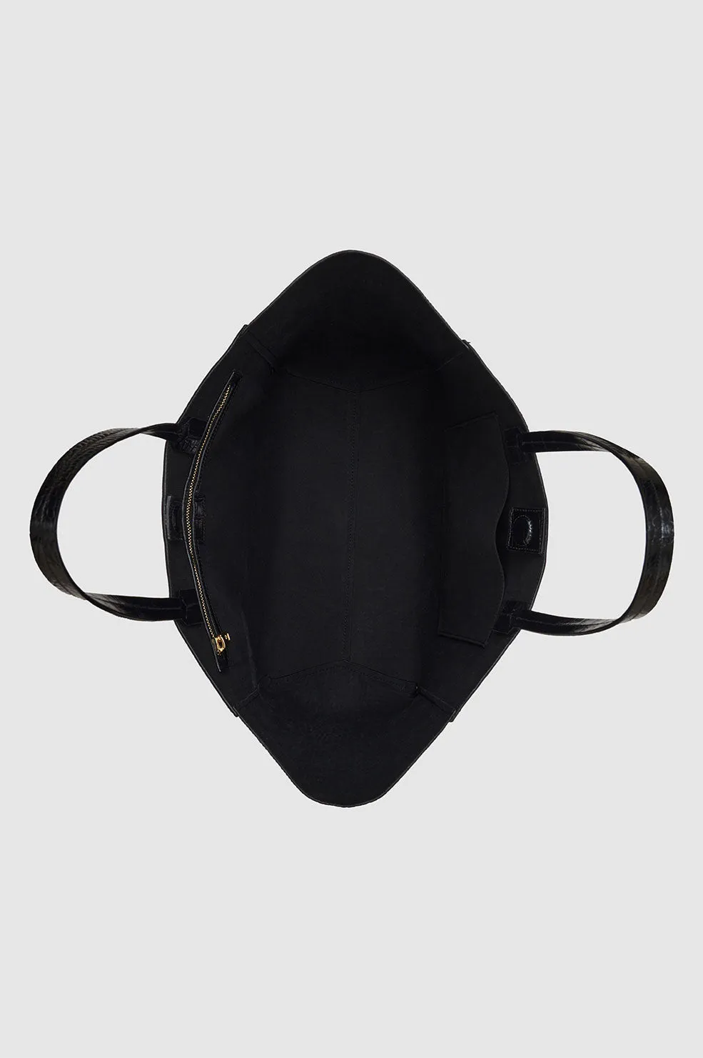 Elly Tote - Black Embossed sold by Anine Bing product image thumbnail 3