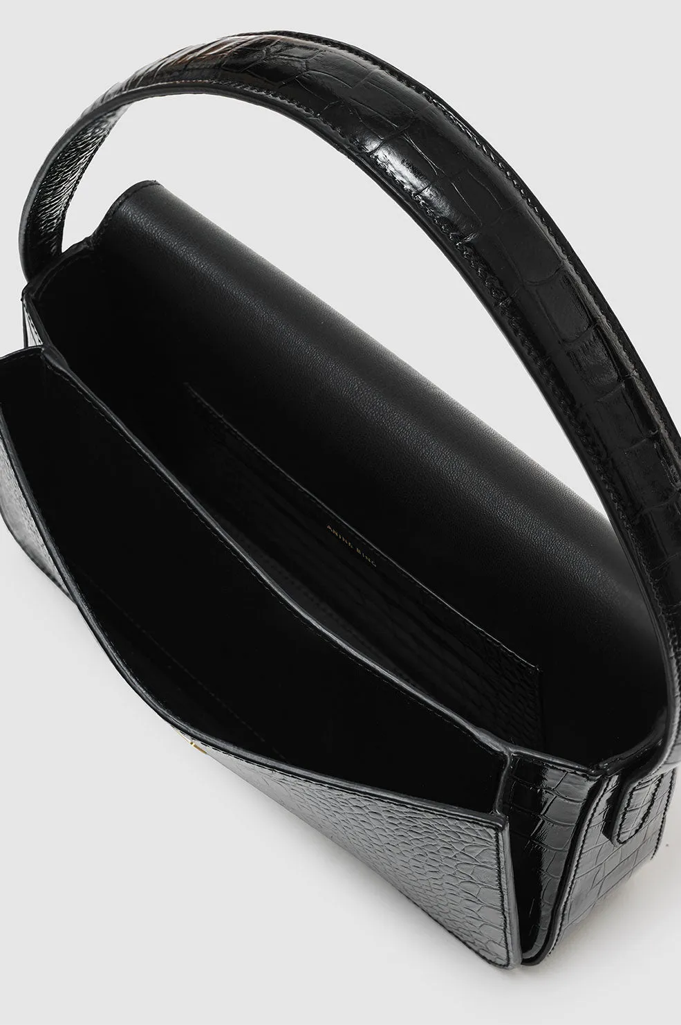 Elly Shoulder Bag - Black Embossed sold by Anine Bing product image thumbnail 3
