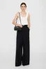 Elly Crossbody Bag - High-Shine Black sold by Anine Bing
