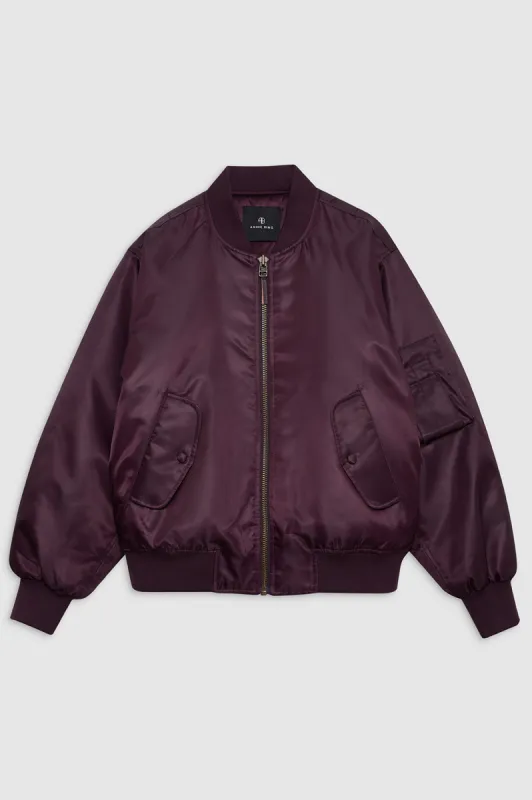 Leon Bomber - Bordeaux sold by Anine Bing