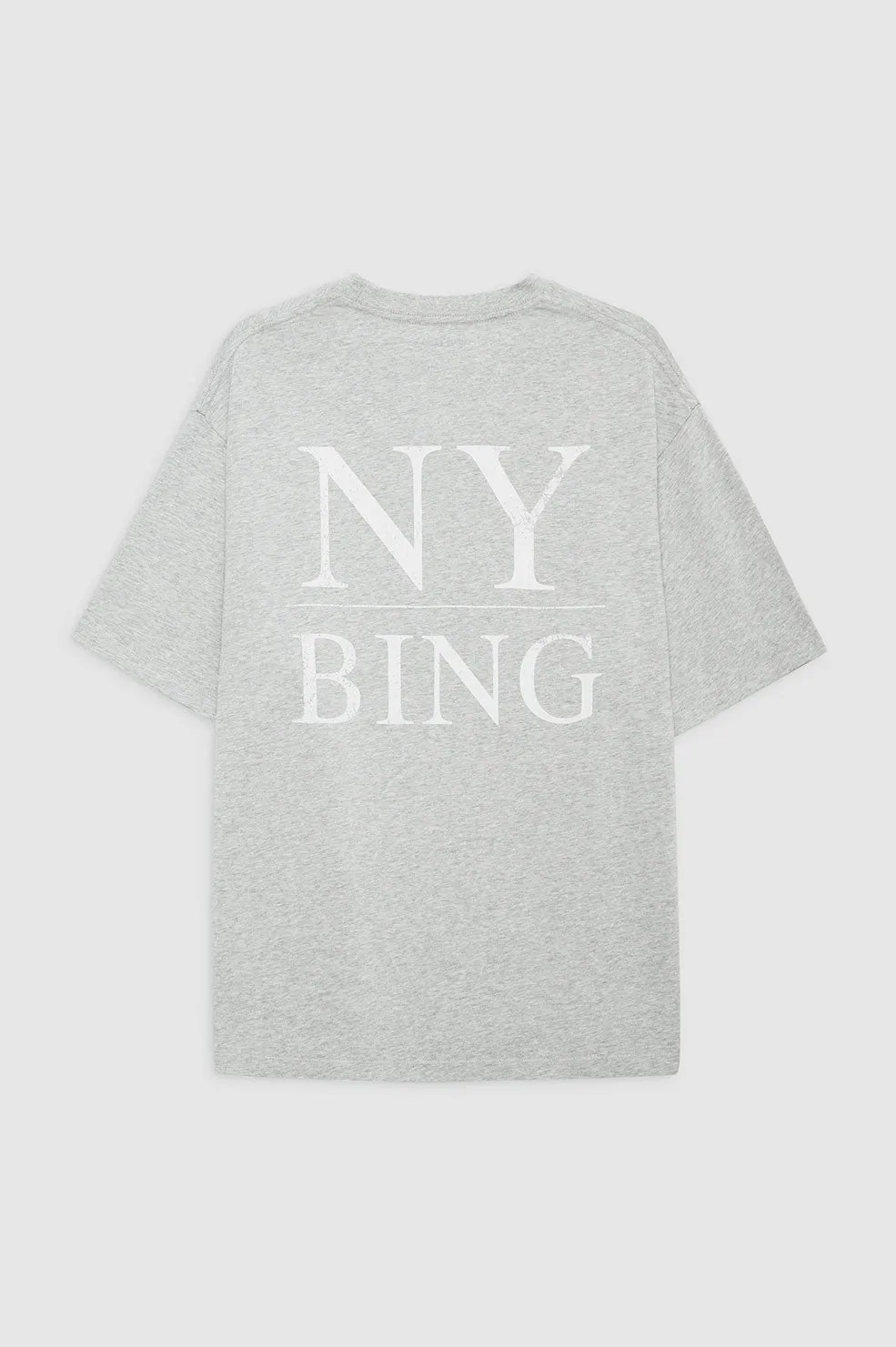 Myers Tee Serif NY - Washed Heather Grey sold by Anine Bing product image thumbnail 2
