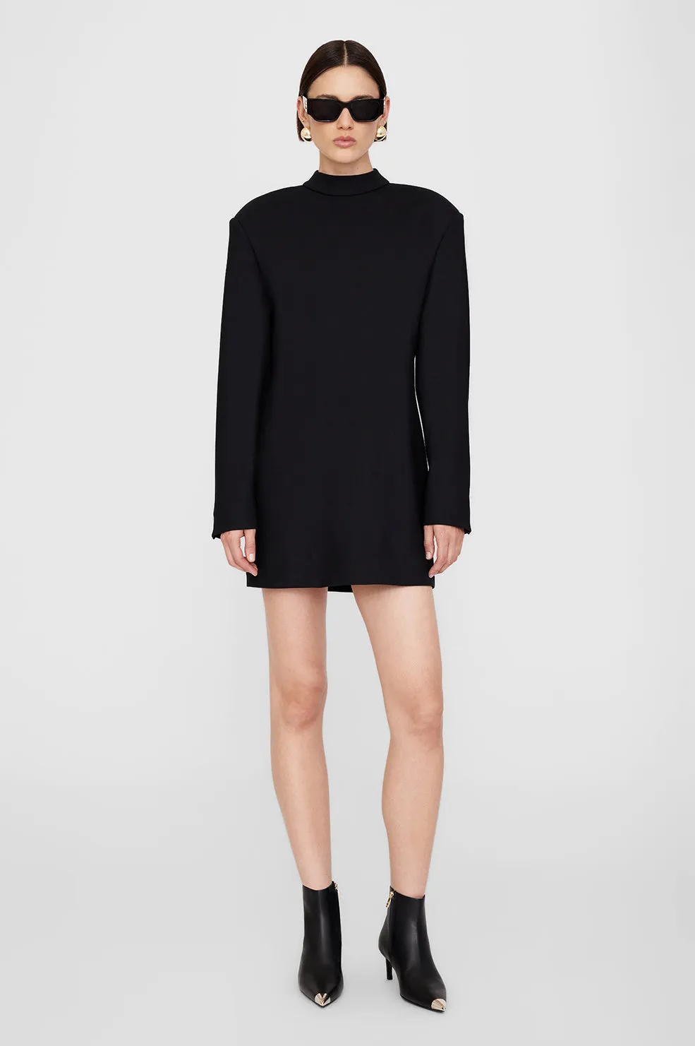 Nina Boots With Metal Toe Cap - Black sold by Anine Bing product image thumbnail 3