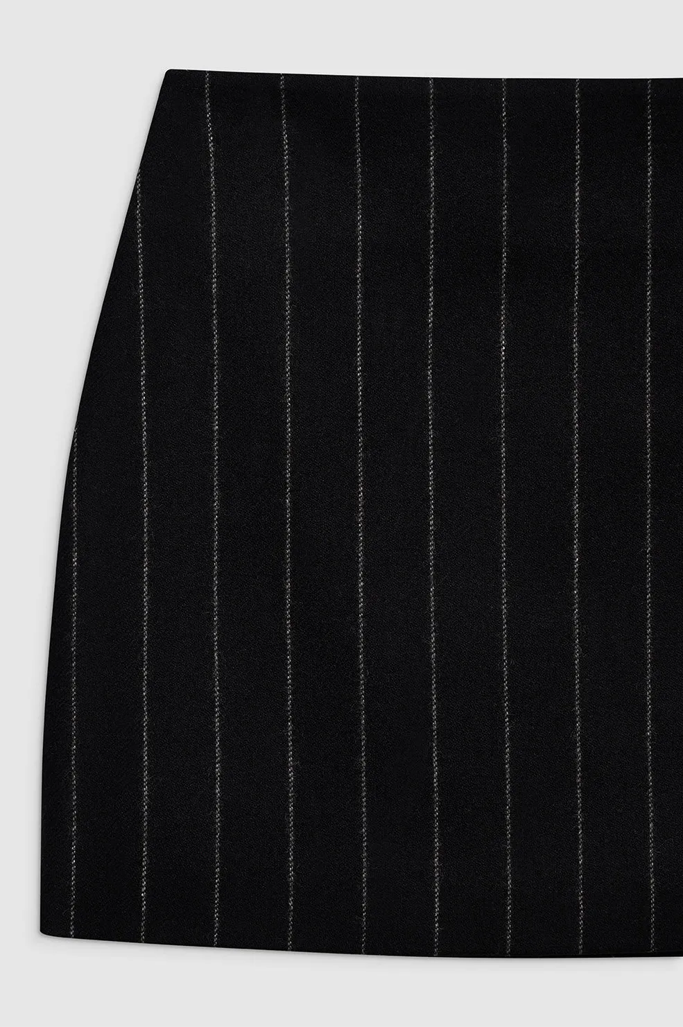 Tierra Skirt - Dark Grey Pinstripe sold by Anine Bing product image thumbnail 4