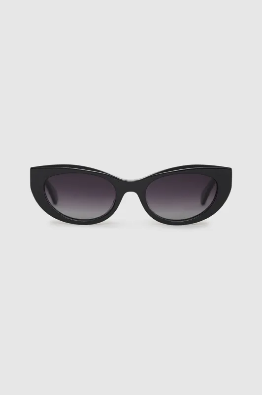Cannes Sunglasses - Black sold by Anine Bing
