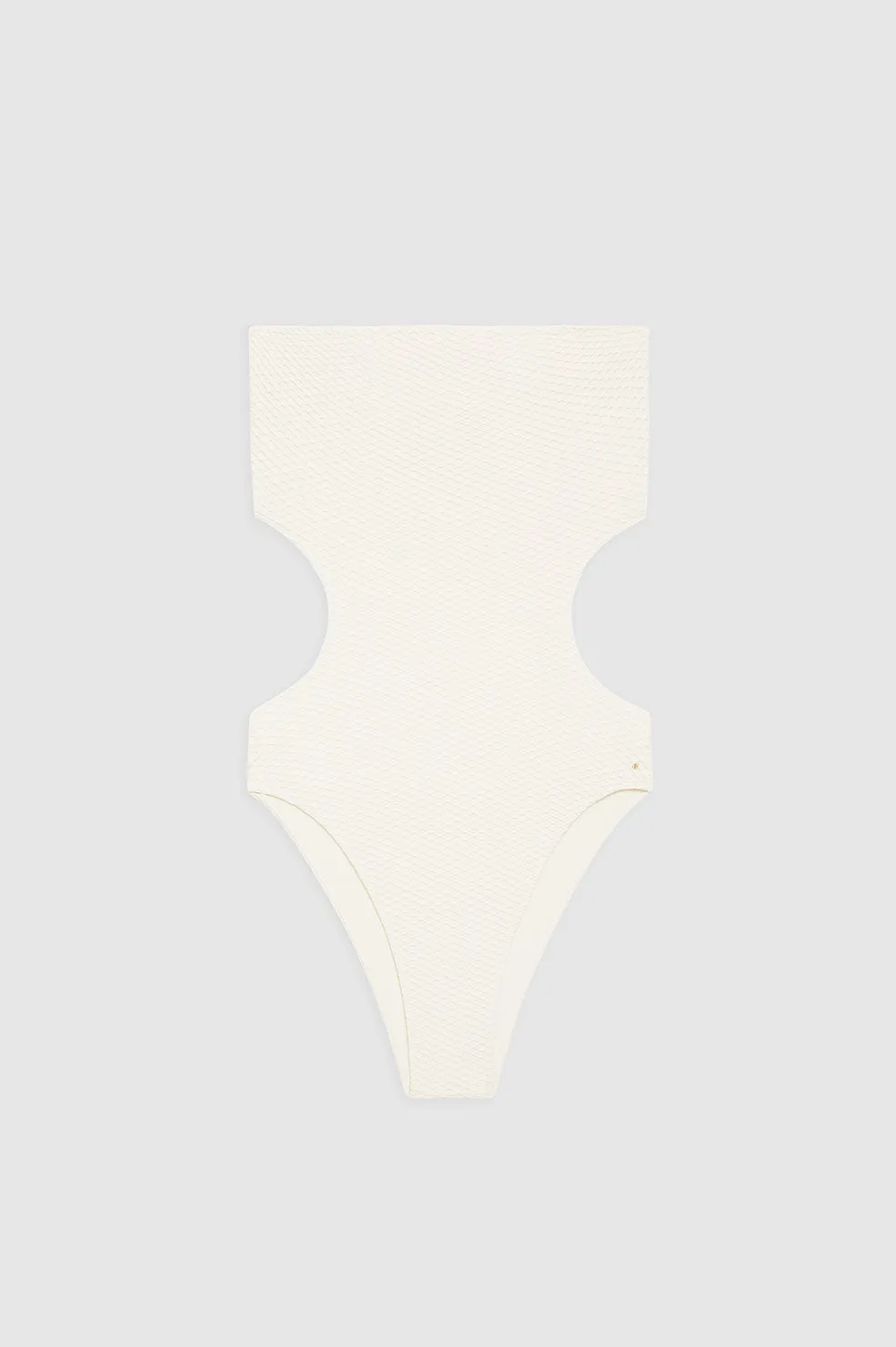 Zahra One Piece - Cream sold by Anine Bing