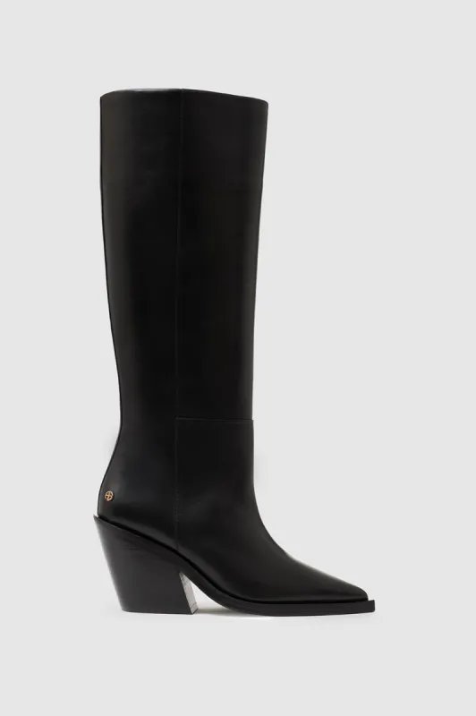 Tall Bekah Boots - Black sold by Anine Bing