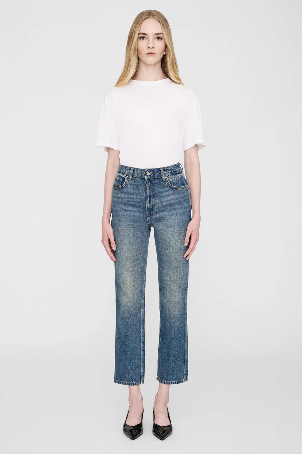 Vin Jean - Nile River Blue sold by Anine Bing