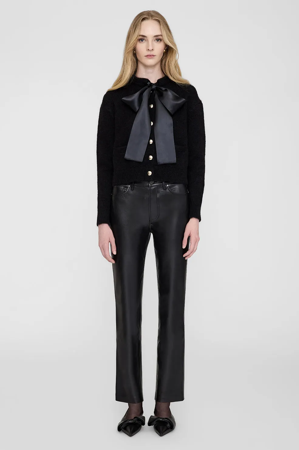 Rhodes Cardigan - Black sold by Anine Bing