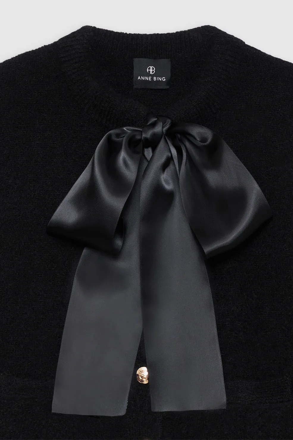 Rhodes Cardigan - Black sold by Anine Bing product image thumbnail 4