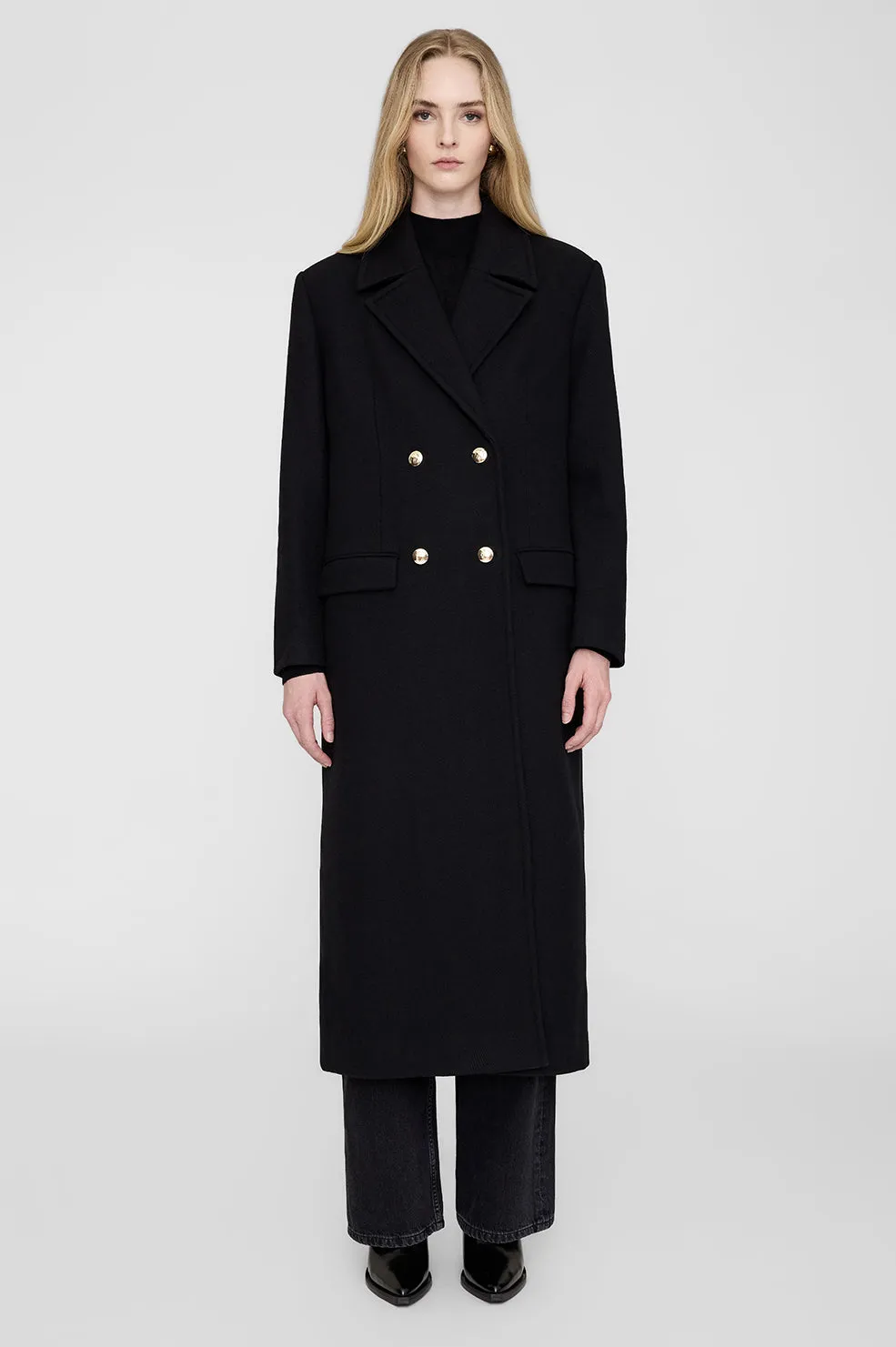 Raleigh Coat - Black sold by Anine Bing product image thumbnail 5