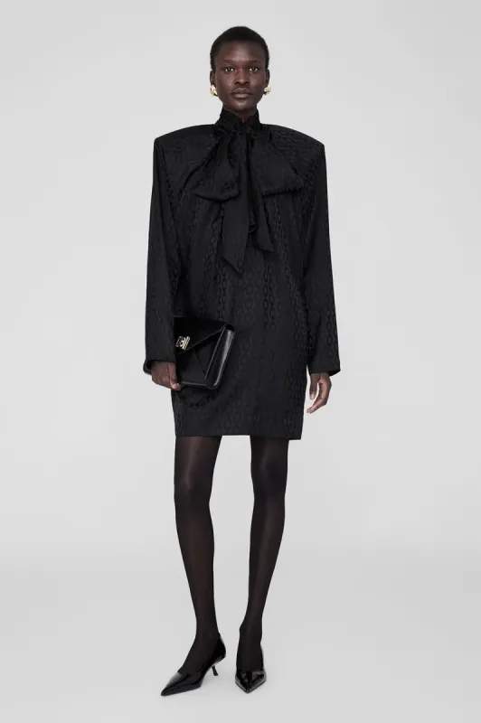 Rachel Dress - Black Link sold by Anine Bing