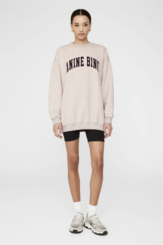 Tyler Sweatshirt - Oat Melange sold by Anine Bing