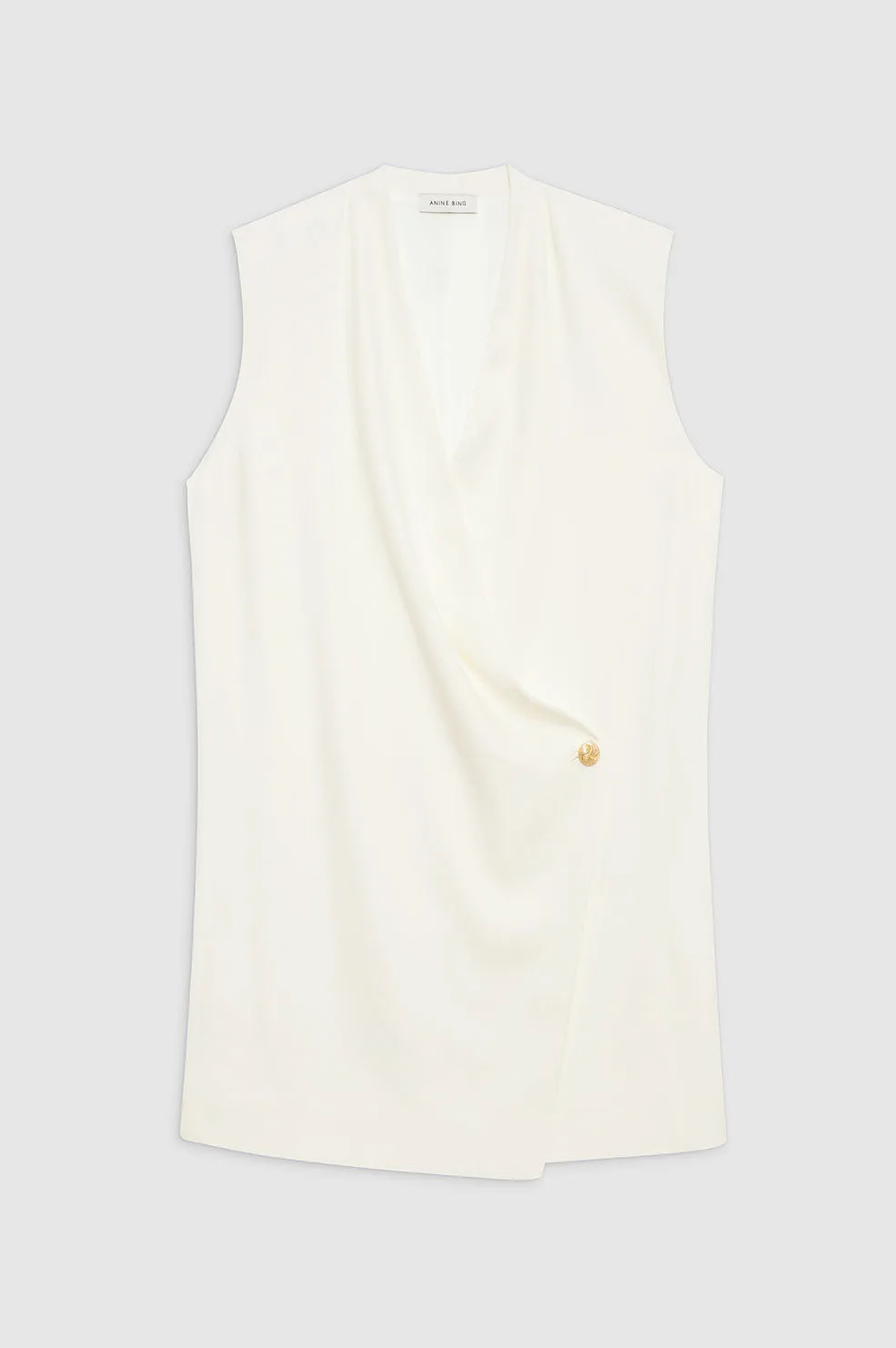 Venice Mini Dress - Ivory sold by Anine Bing product image thumbnail 3