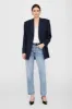 Declan Blazer - Navy Pinstripe sold by Anine Bing