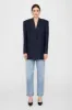 Declan Blazer - Navy Pinstripe sold by Anine Bing