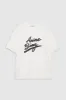 Jaylin Tee Signature - Ivory sold by Anine Bing