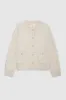 Bobbie Cardigan - Light Oat sold by Anine Bing