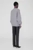 Miles Oversized Sweatshirt Letterman - Medium Heather Grey sold by Anine Bing
