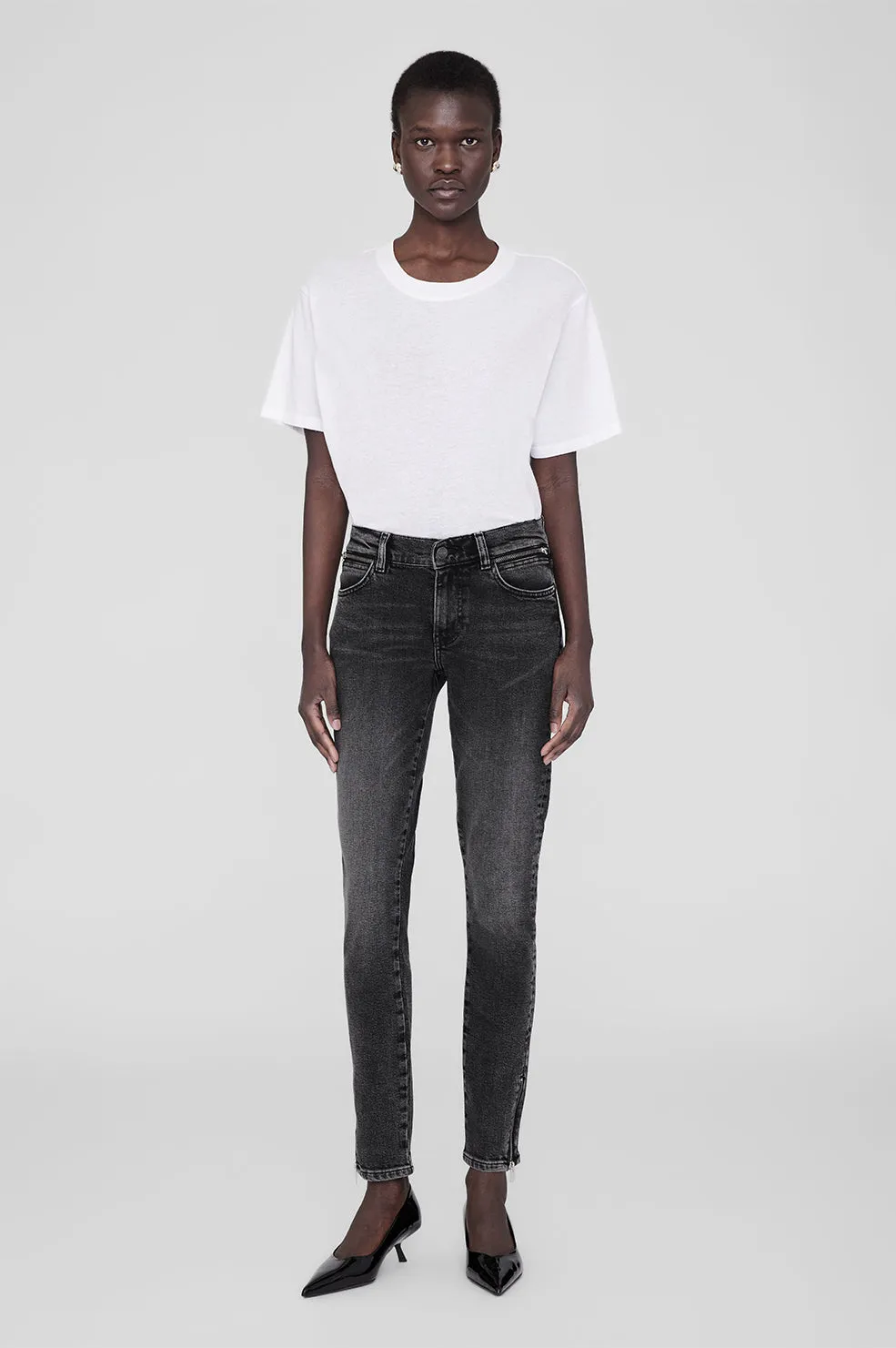 Jax Jean - Vintage Grey sold by Anine Bing