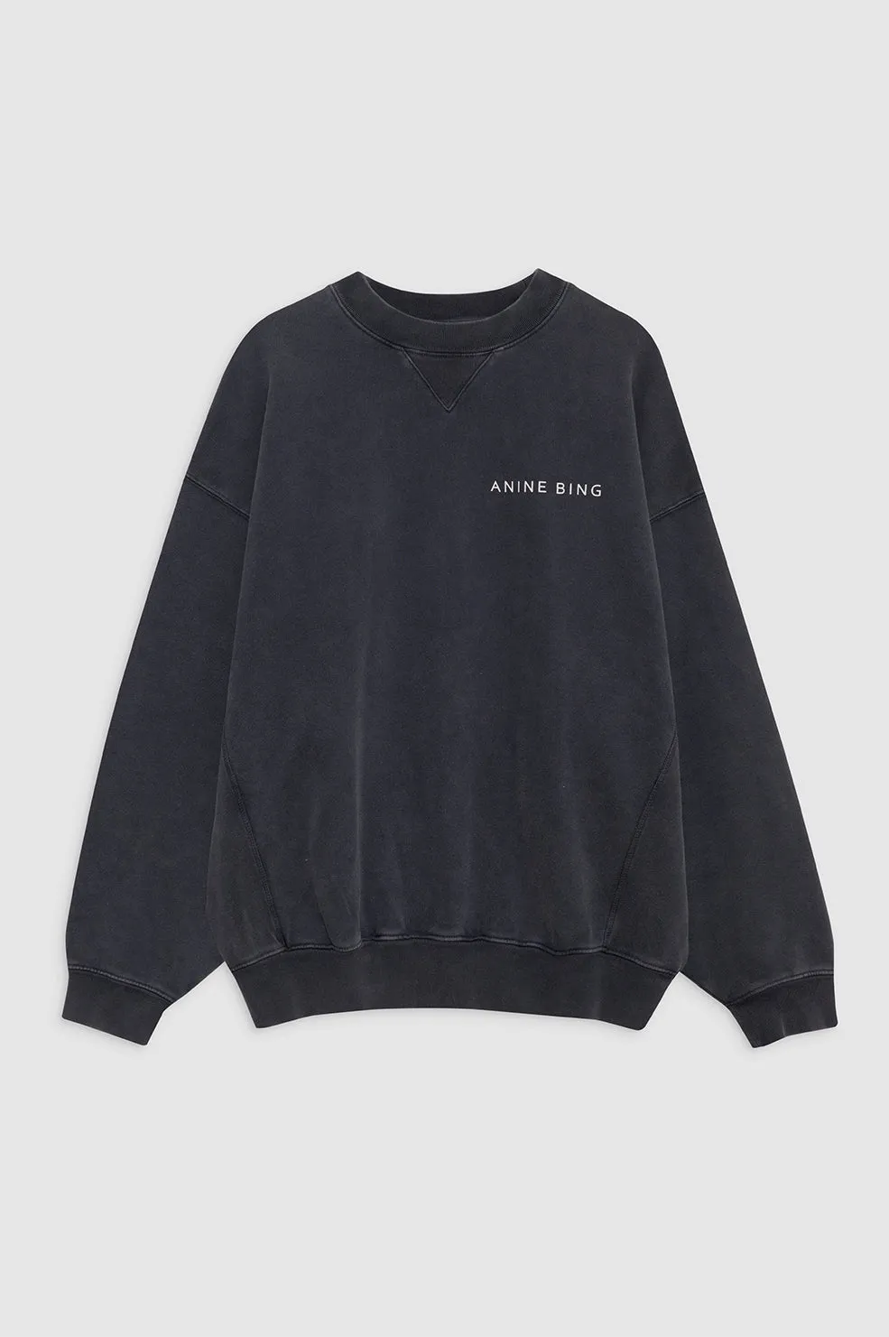 Jaci Sweatshirt Twisted Snake - Washed Black sold by Anine Bing product image thumbnail 3