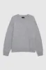 Lee Crew Sweater - Medium Heather Grey sold by Anine Bing