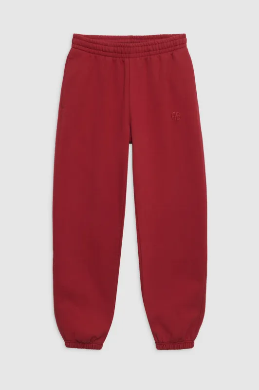 Karter Jogger - Washed Red sold by Anine Bing