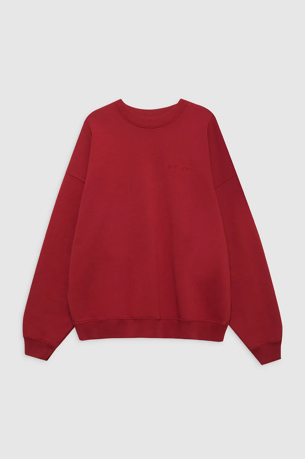 Miles Sweatshirt - Washed Red sold by Anine Bing