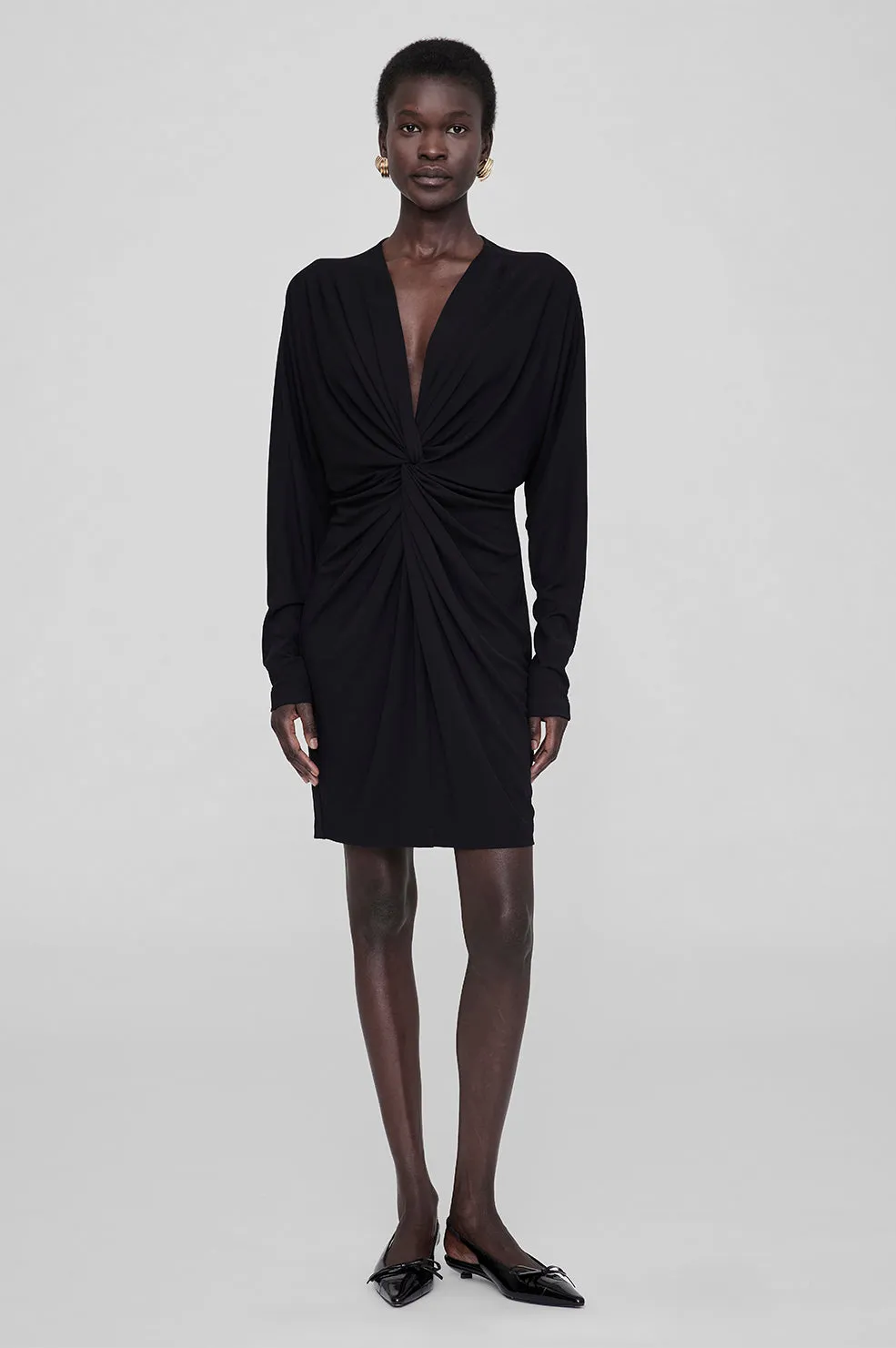 Mathilde Mini Dress - Black sold by Anine Bing product image thumbnail 3