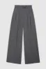 Lou Trouser - Black And Grey Stripe sold by Anine Bing