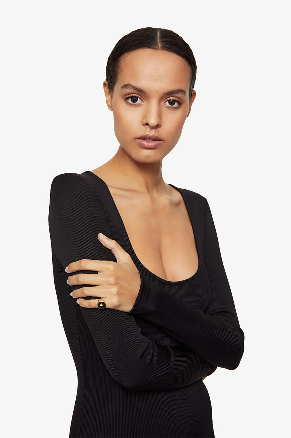 Signet Ring - 14k Gold sold by Anine Bing product image thumbnail 2