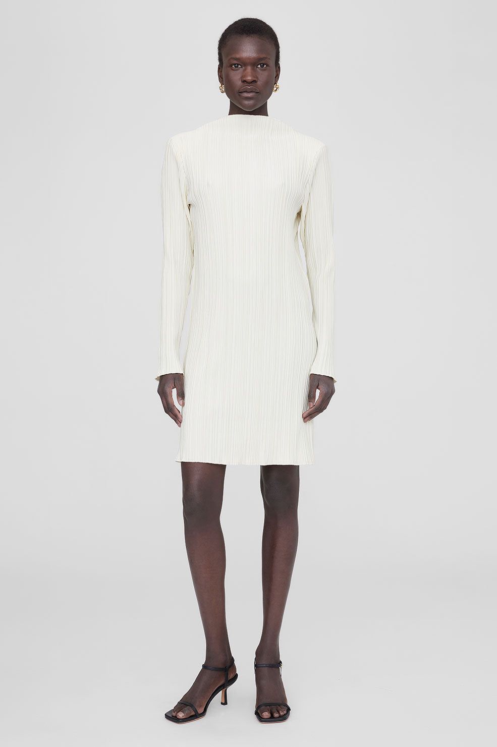Kira Dress - Buttercream sold by Anine Bing