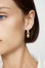 Chunky Diamond Hoops With Ball Charms - 14k Gold sold by Anine Bing