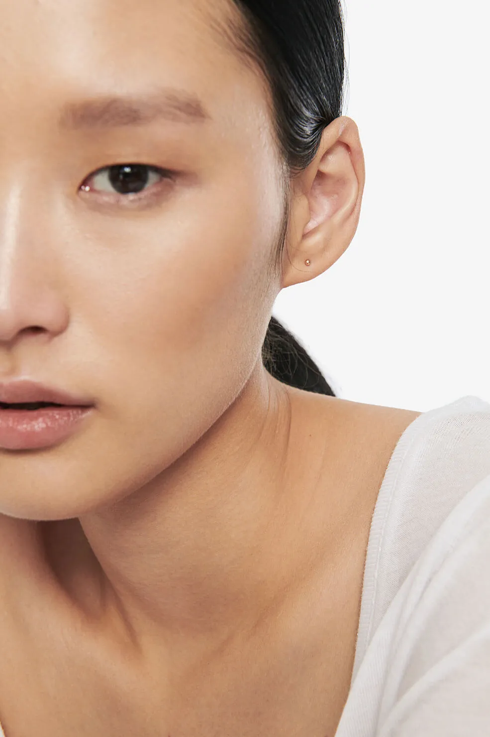 Sphere Stud - Gold sold by Anine Bing product image thumbnail 2