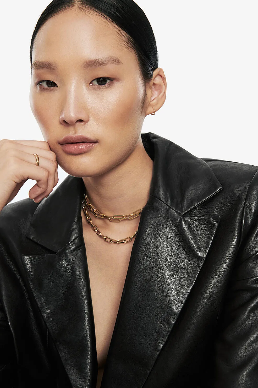 Jupiter Earring - 14k Gold sold by Anine Bing product image thumbnail 3